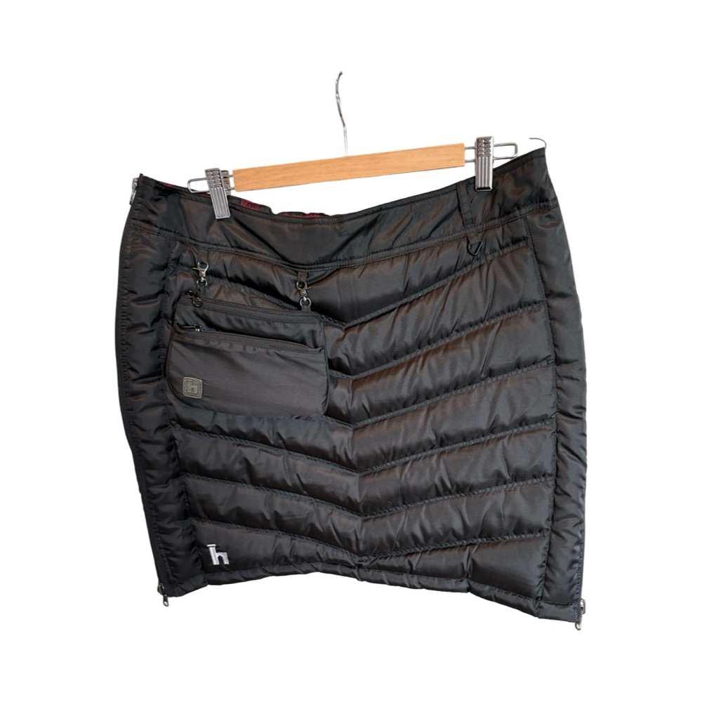 Heim-Made Minne Skirt Black Puffer Down - Size XL